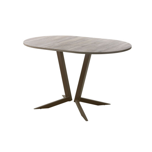 Обеденный стол AMC Elite (серии SLIM) / E19(1200) D3 (коричневый/Дуб Уайт-Ривер песочно-бежевый)