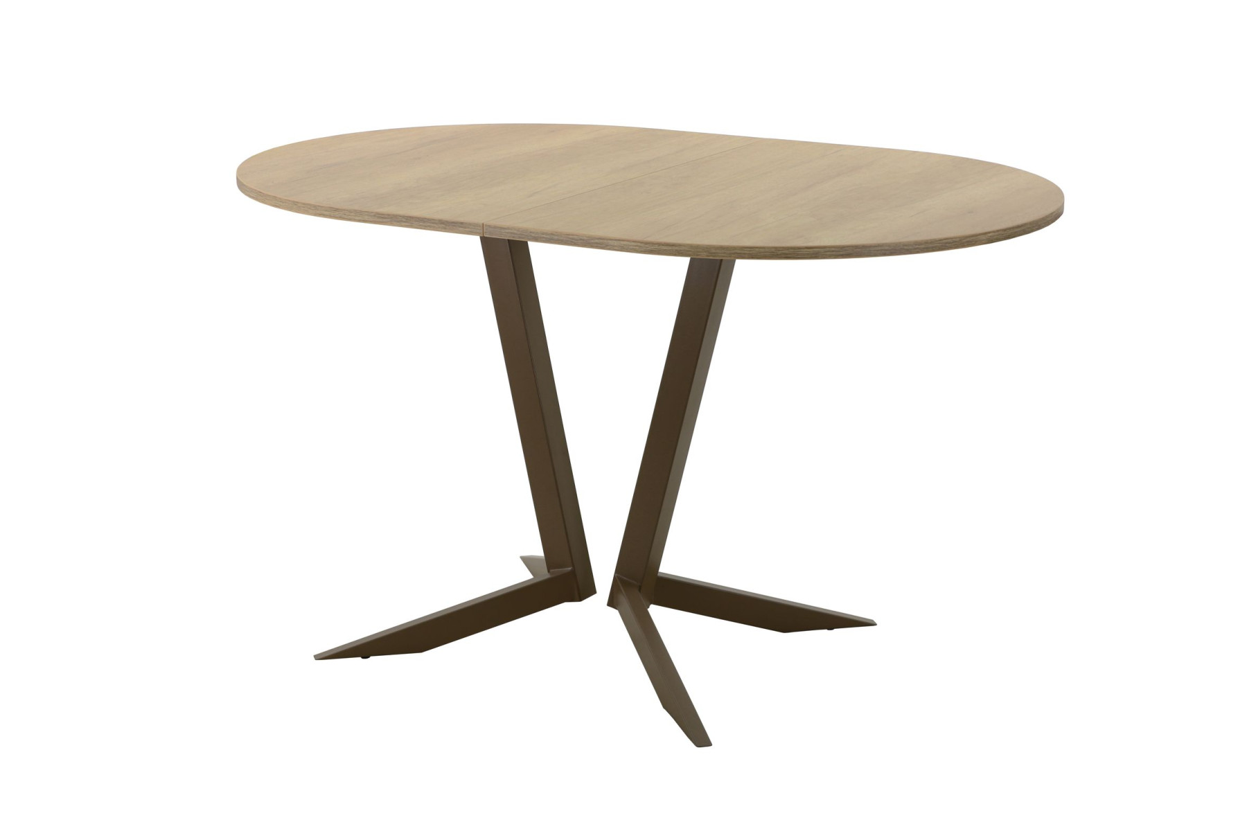 Обеденный стол AMC Elite (серии SLIM) / E19(1200) D3 (коричневый/Дуб Небраска Натуральный)