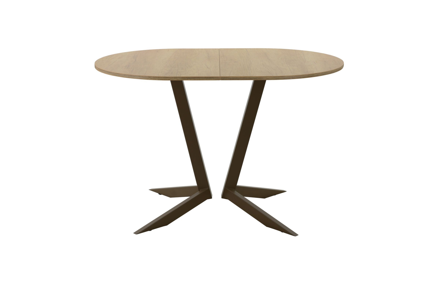 Обеденный стол AMC Elite (серии SLIM) / E19(1200) D3 (коричневый/Дуб Небраска Натуральный)