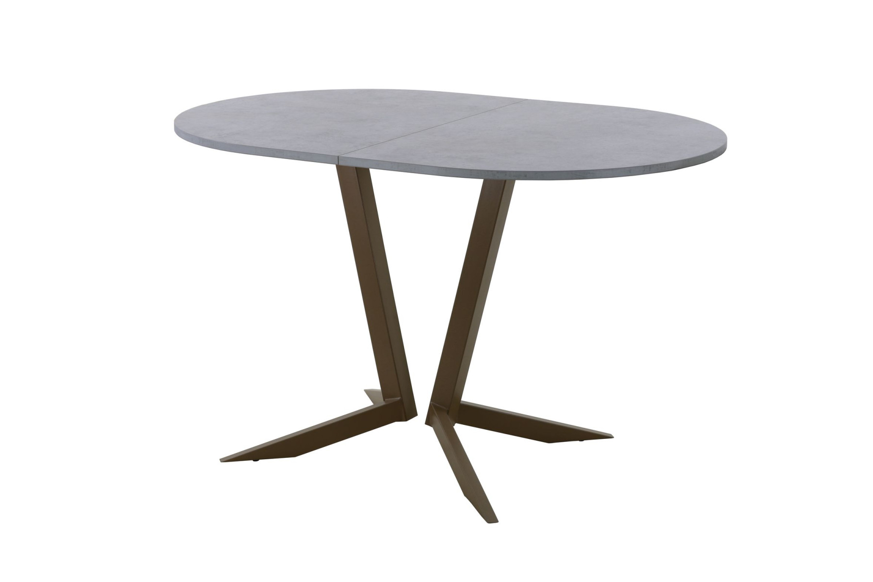 Обеденный стол AMC Elite (серии SLIM) / E19(1200) D3 (коричневый/Бетон Чикаго светло-серый)