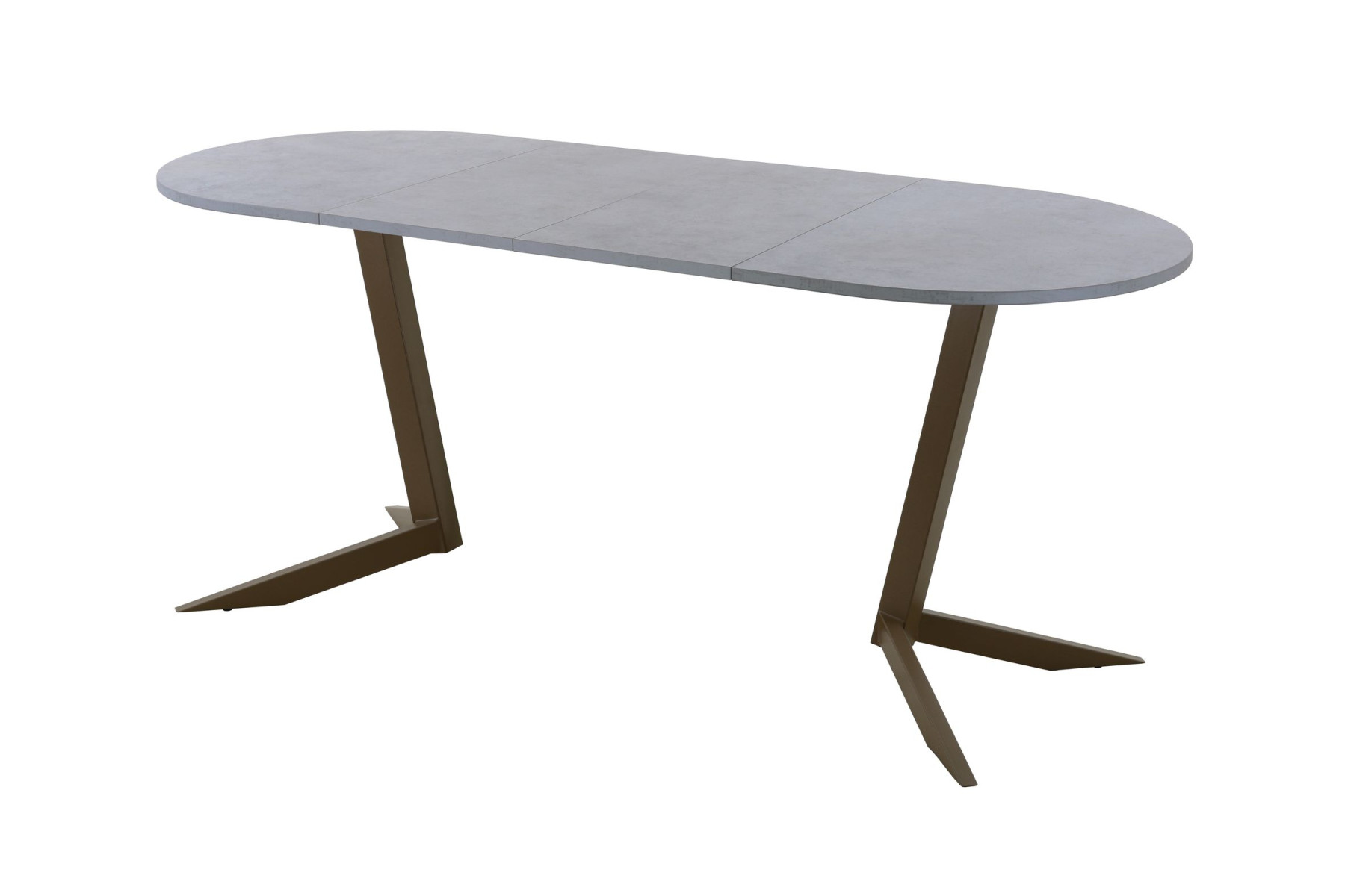 Обеденный стол AMC Elite (серии SLIM) / E19(1200) D3 (коричневый/Бетон Чикаго светло-серый)