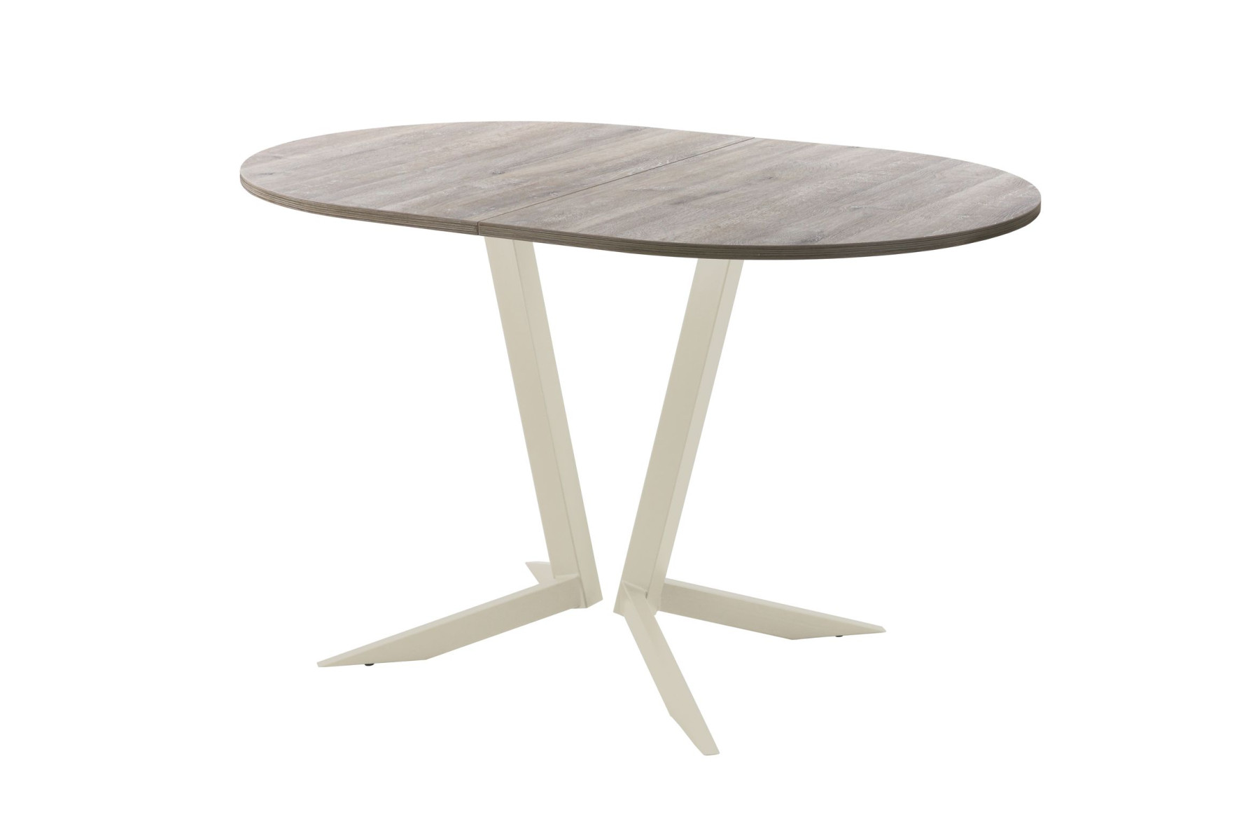 Обеденный стол AMC Elite (серии SLIM) / E19(1100) D3 (бежевый/Дуб Уайт-Ривер песочно-бежевый)