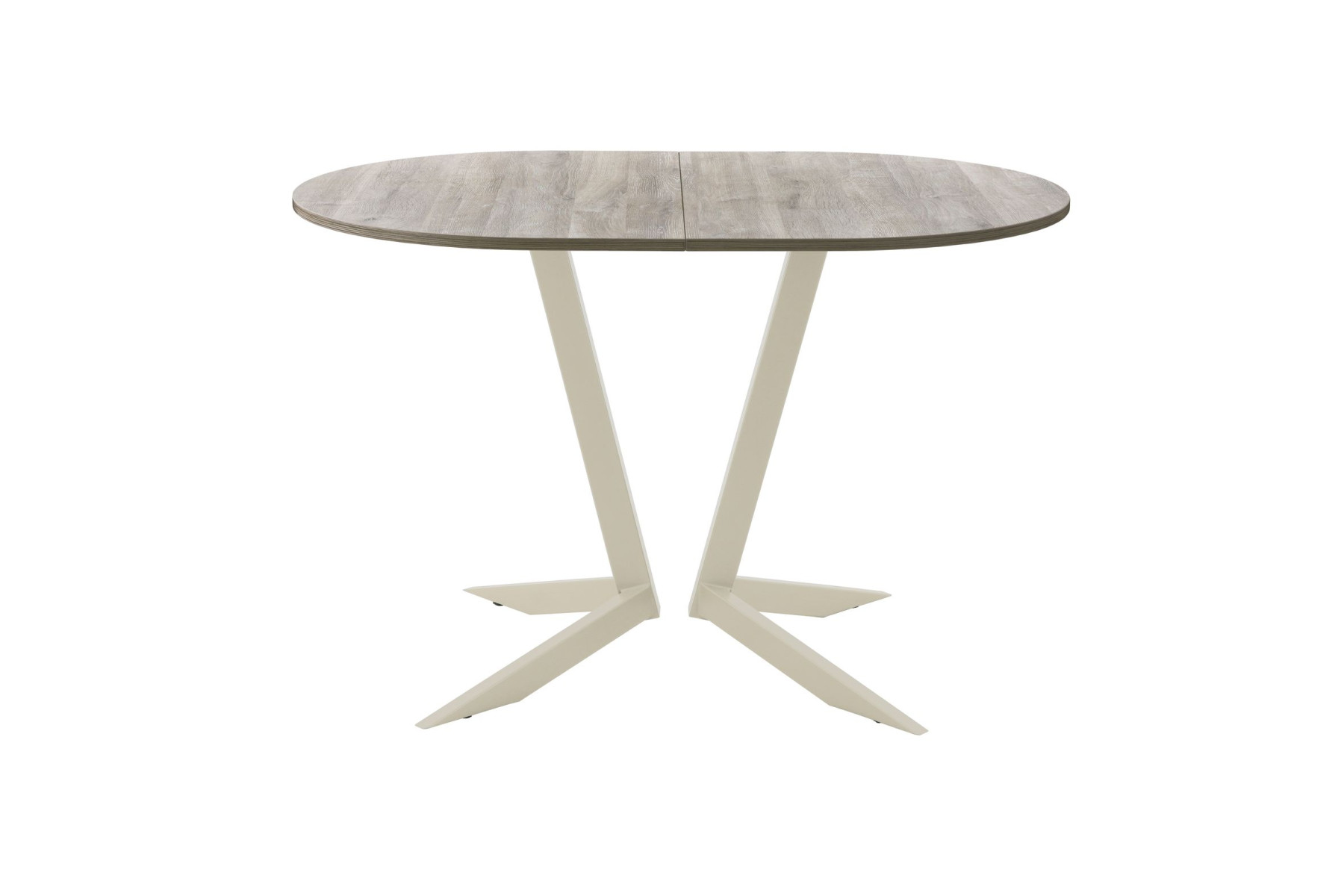 Обеденный стол AMC Elite (серии SLIM) / E19(1100) D3 (бежевый/Дуб Уайт-Ривер песочно-бежевый)