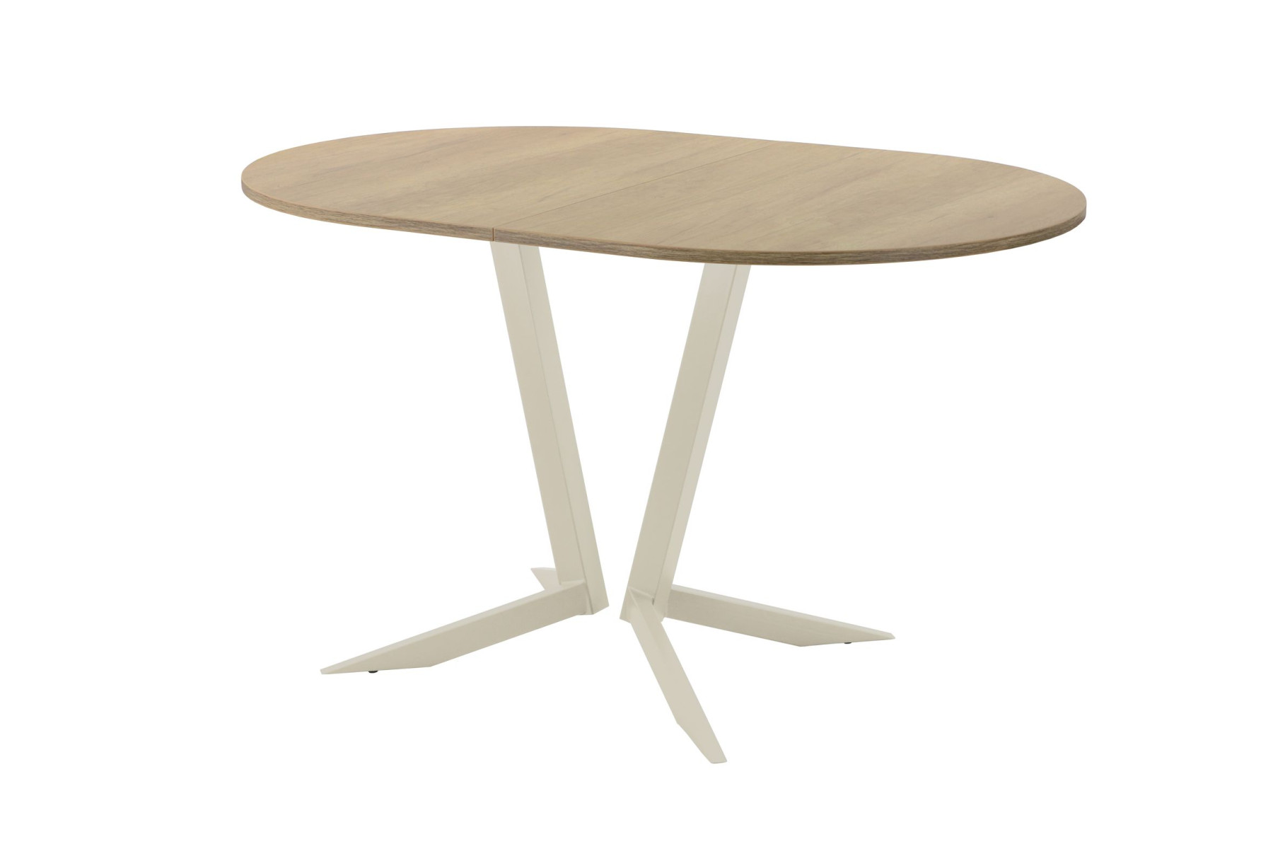 Обеденный стол AMC Elite (серии SLIM) / E19(1100) D3 (бежевый/Дуб Небраска Натуральный)