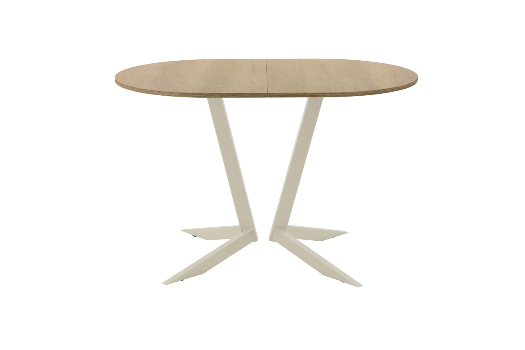 Обеденный стол AMC Elite (серии SLIM) / E19(1100) D3 (бежевый/Дуб Небраска Натуральный)