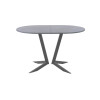 Обеденный стол AMC Elite (серии SLIM) / E19(1200) D3 (графит/Бетон Чикаго светло-серый)