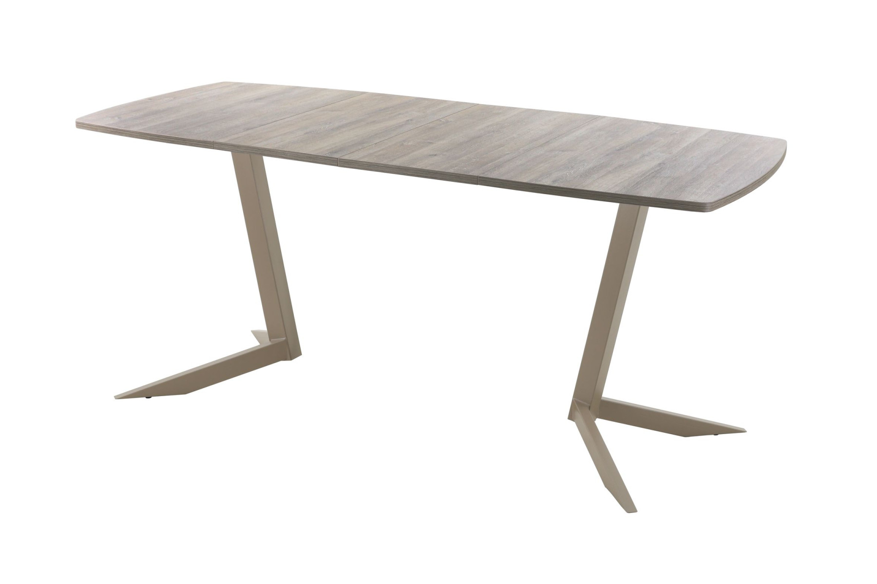 Обеденный стол AMC Elite (серии SLIM) / E19(1100) D6 (капучино/Дуб Уайт-Ривер песочно-бежевый)