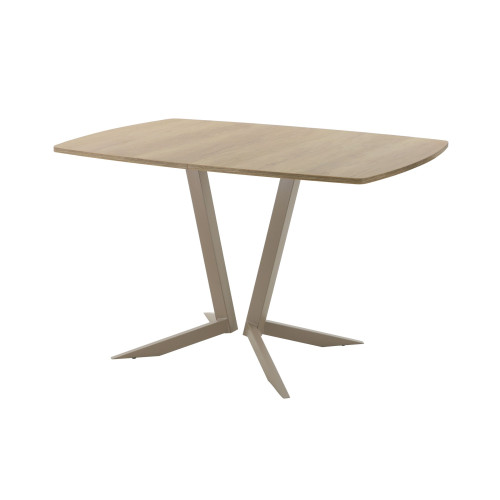 Обеденный стол AMC Elite (серии SLIM) / E19(1100) D6 (капучино/Дуб Небраска Натуральный)