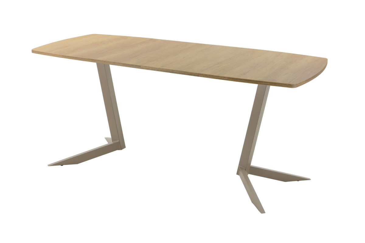 Обеденный стол AMC Elite (серии SLIM) / E19(1200) D6 (капучино/Дуб Небраска Натуральный)