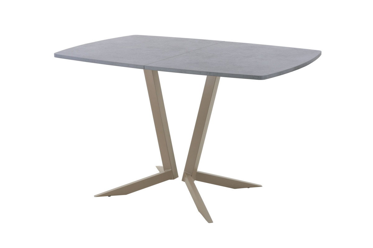 Обеденный стол AMC Elite (серии SLIM) / E19(1100) D6 (капучино/Бетон Чикаго светло-серый)