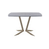 Обеденный стол AMC Elite (серии SLIM) / E19(1100) D6 (капучино/Бетон Чикаго светло-серый)