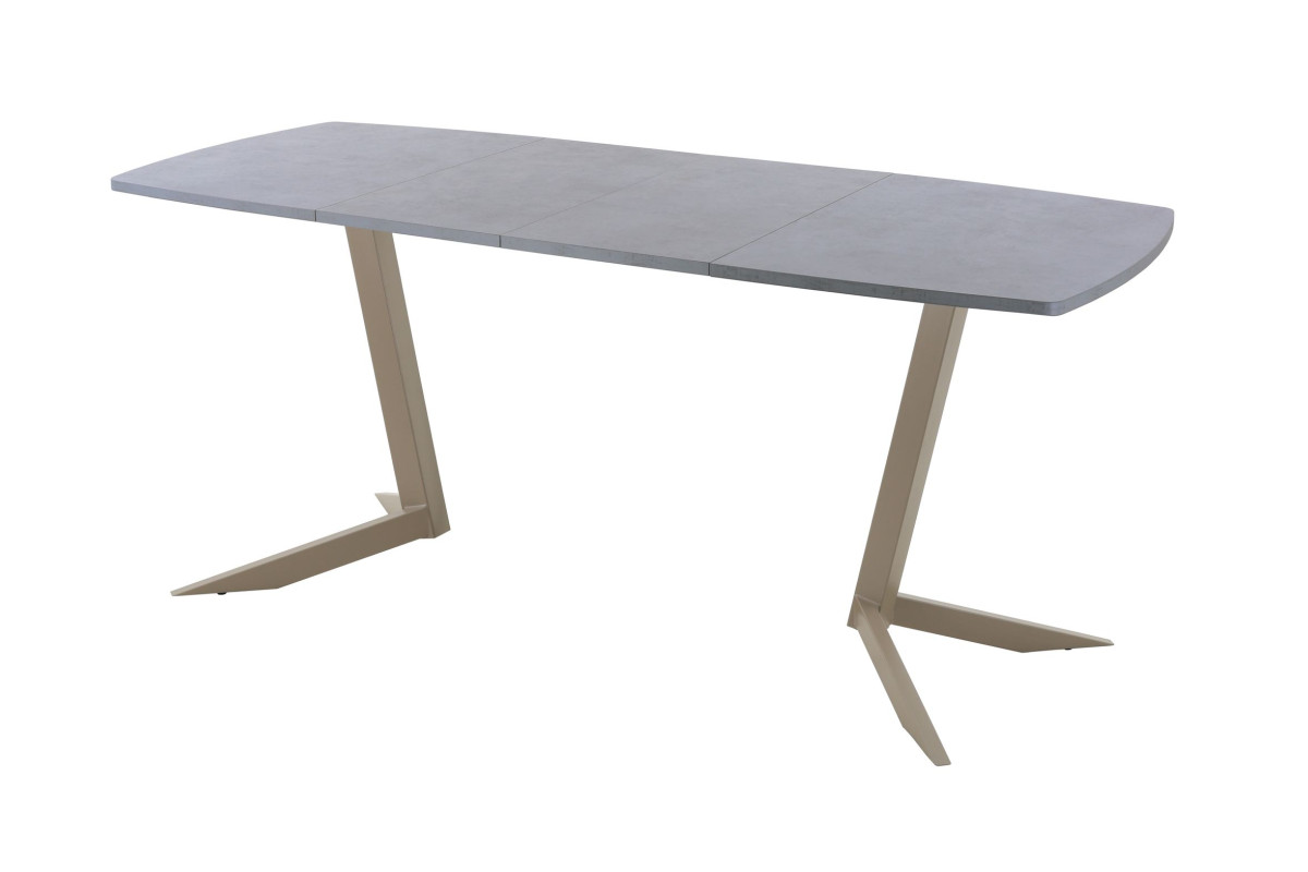 Обеденный стол AMC Elite (серии SLIM) / E19(1100) D6 (капучино/Бетон Чикаго светло-серый)