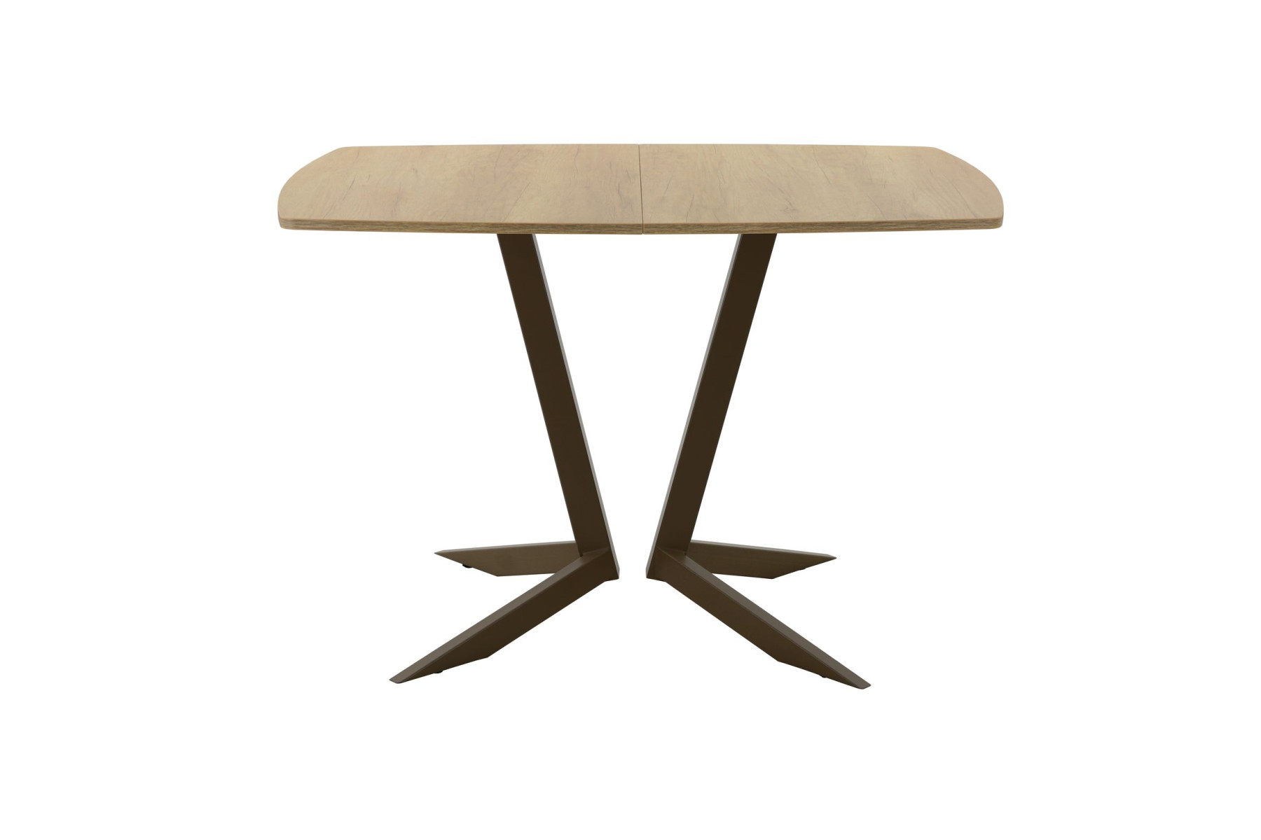 Обеденный стол AMC Elite (серии SLIM) / E19(1200) D6 (коричневый/Дуб Небраска Натуральный)