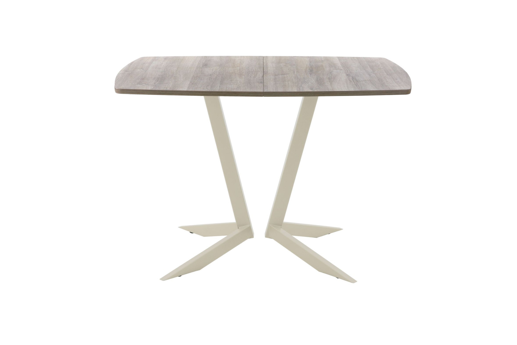 Обеденный стол AMC Elite (серии SLIM) / E19(1100) D6 (бежевый/Дуб Уайт-Ривер песочно-бежевый)