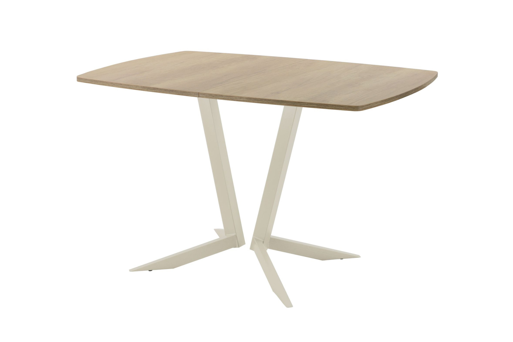 Обеденный стол AMC Elite (серии SLIM) / E19(1200) D6 (бежевый/Дуб Небраска Натуральный)