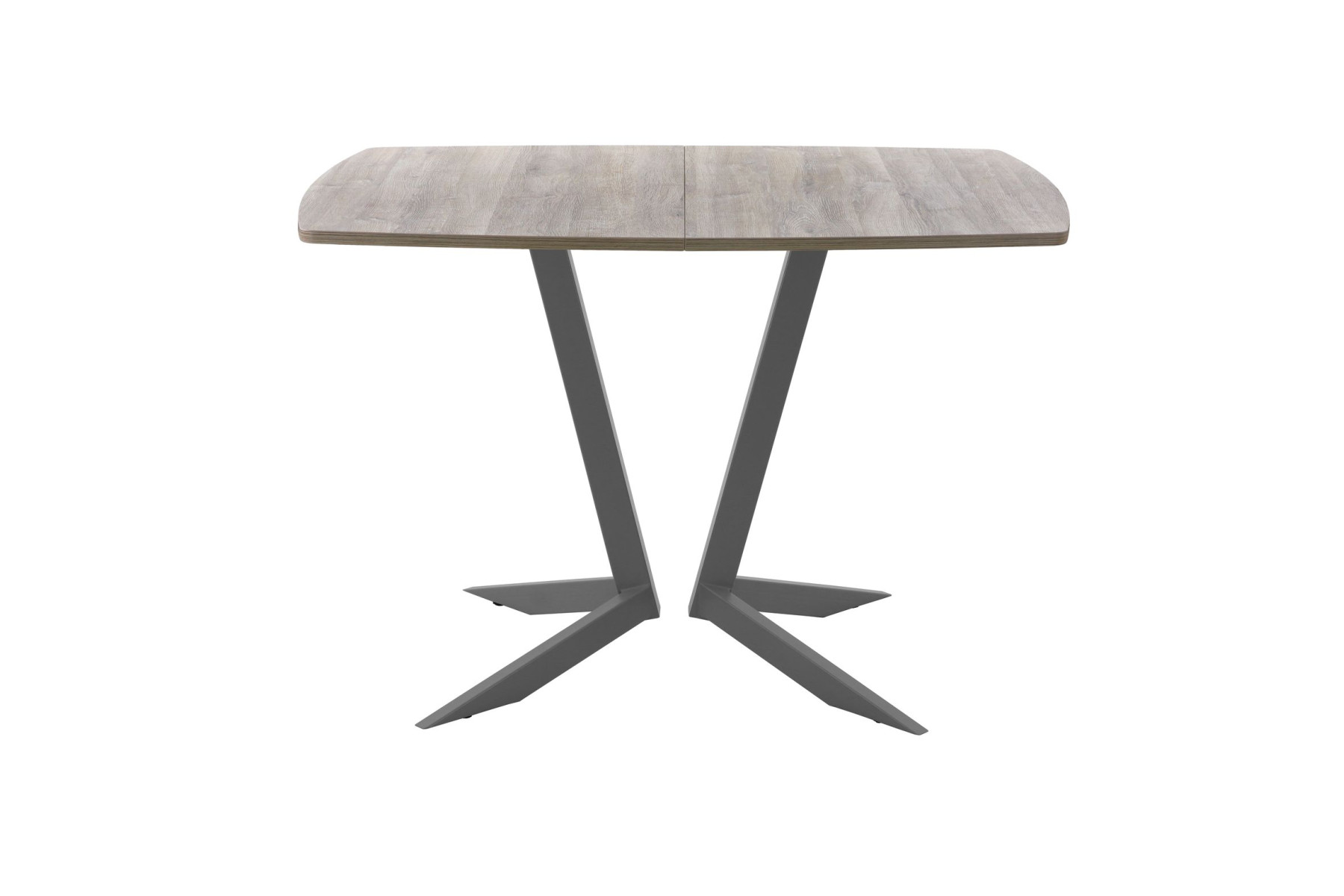 Обеденный стол AMC Elite (серии SLIM) / E19(1200) D6 (графит/Дуб Уайт-Ривер песочно-бежевый)