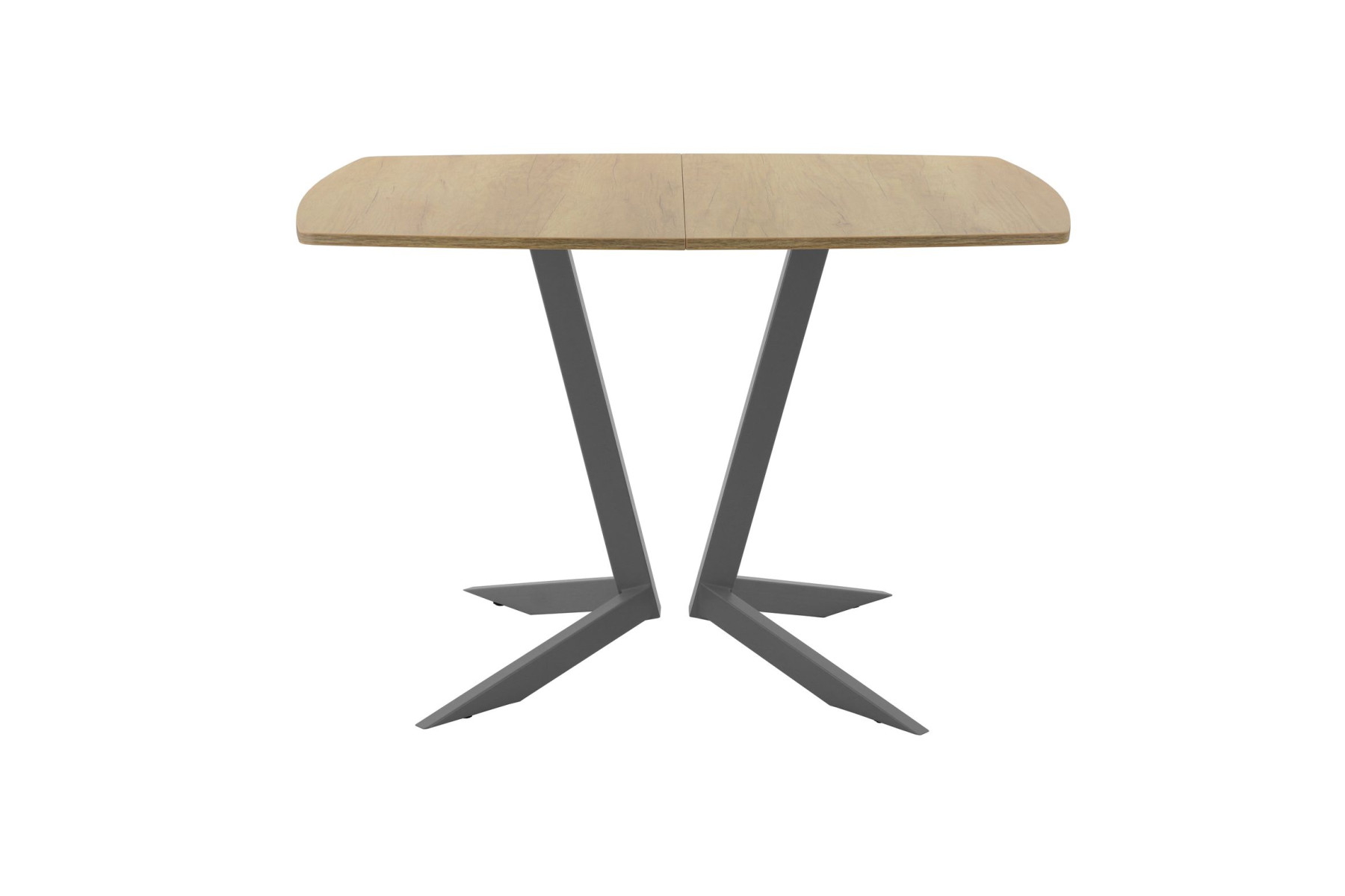 Обеденный стол AMC Elite (серии SLIM) / E19(1100) D6 (графит/Дуб Небраска Натуральный)