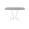 Обеденный стол AMC Elite (серии SLIM) / E19(1100) D6 (белый/Бетон Чикаго светло-серый)