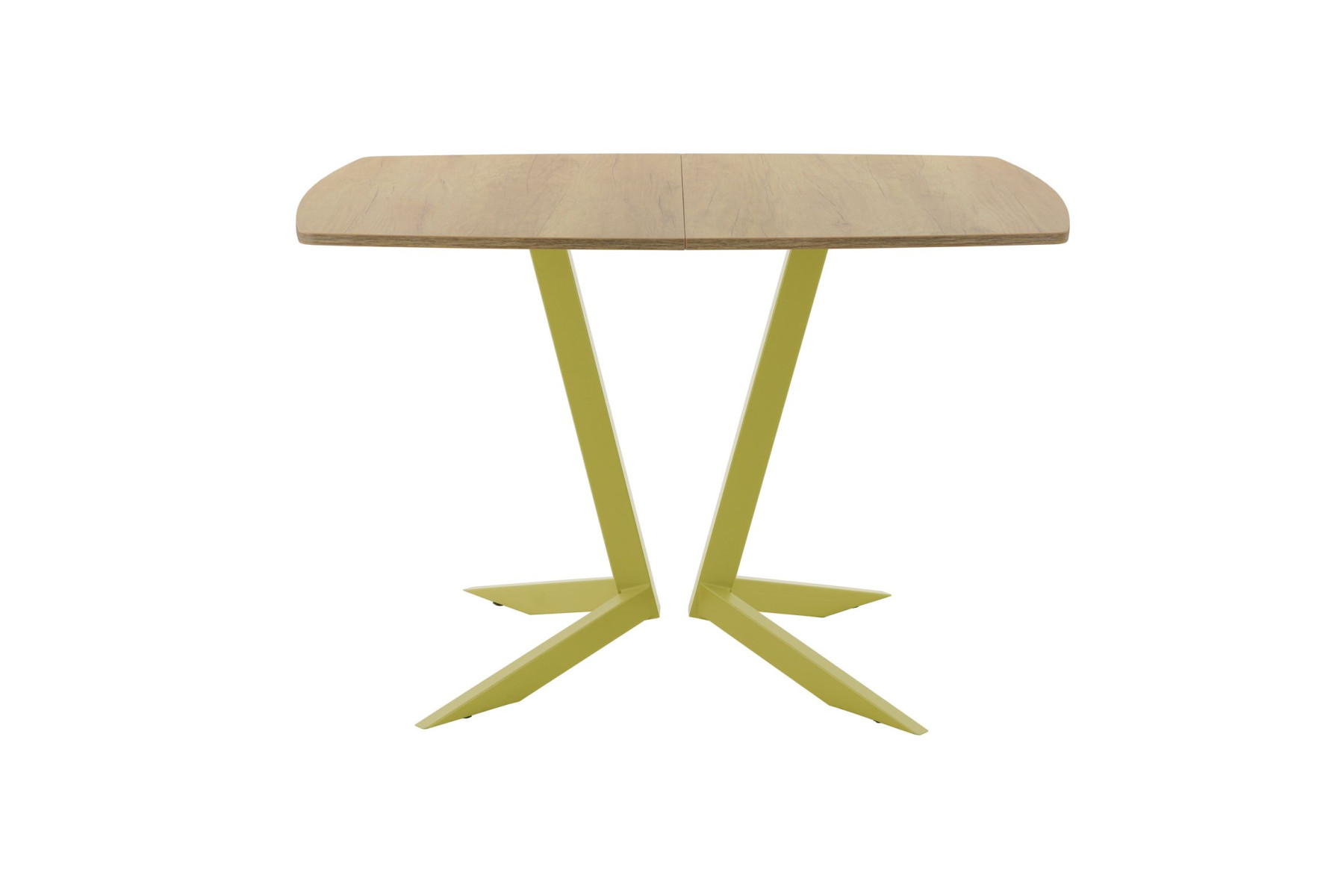 Обеденный стол AMC Elite (серии SLIM) / E19(1200) D6 (золото/Дуб Небраска Натуральный)