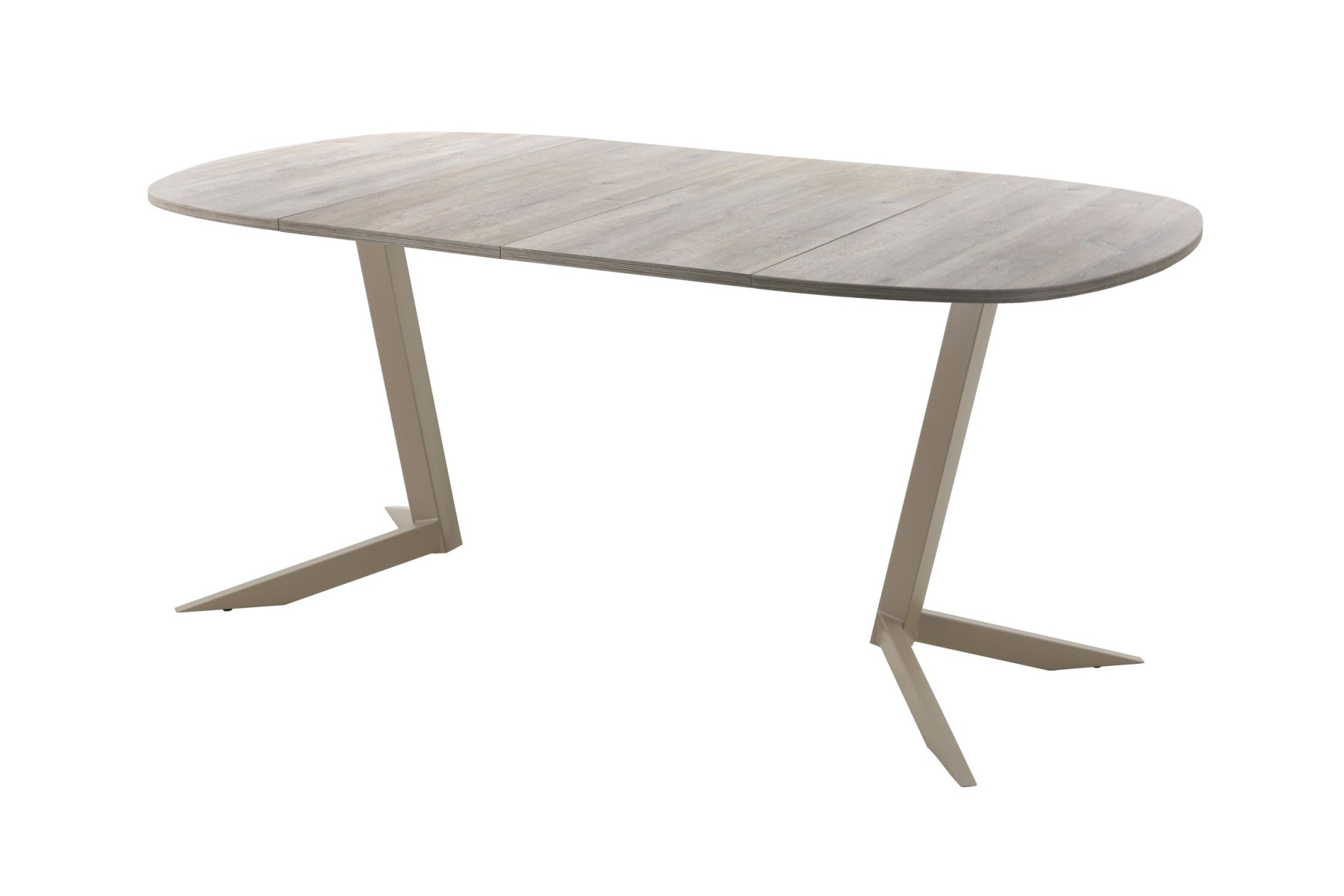 Обеденный стол AMC Elite (серии SLIM) / E19(800) D7 (капучино/Дуб Уайт-Ривер песочно-бежевый)