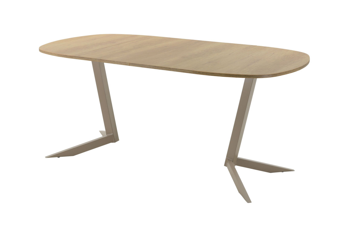 Обеденный стол AMC Elite (серии SLIM) / E19(900) D7 (капучино/Дуб Небраска Натуральный)