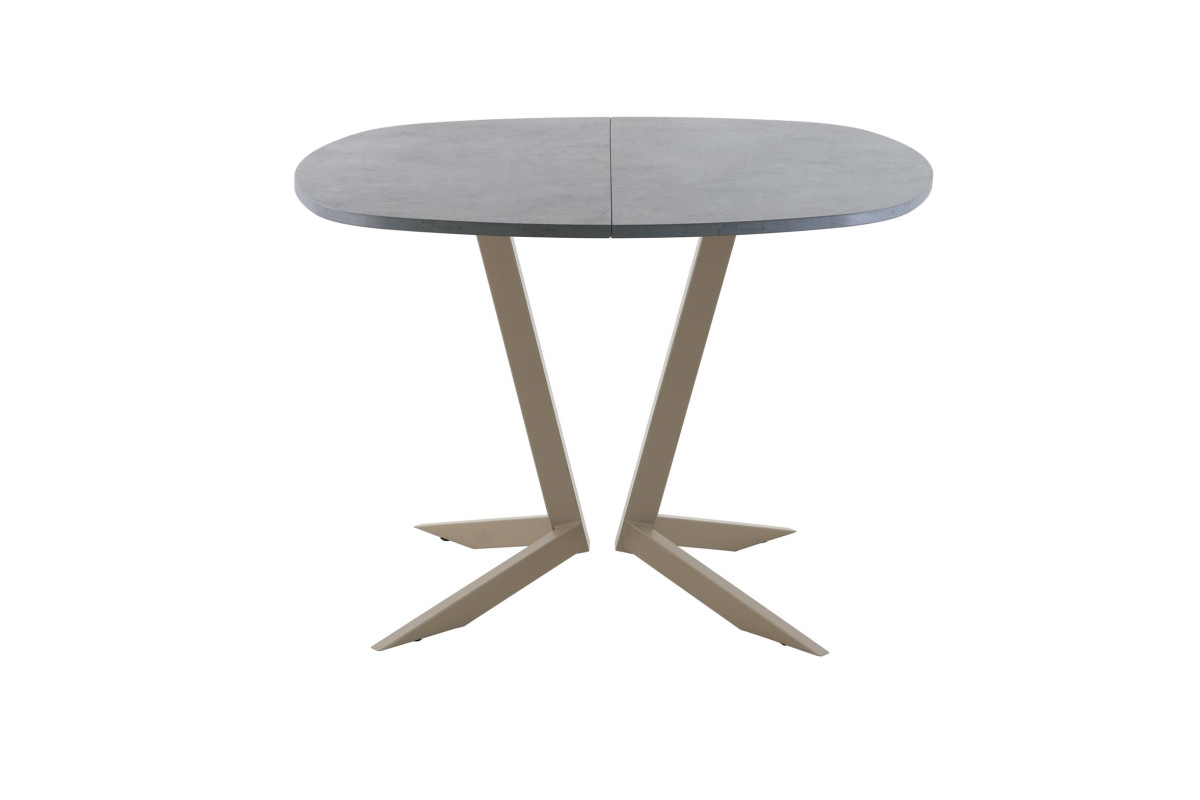 Обеденный стол AMC Elite (серии SLIM) / E19(900) D7 (капучино/Бетон Чикаго светло-серый)
