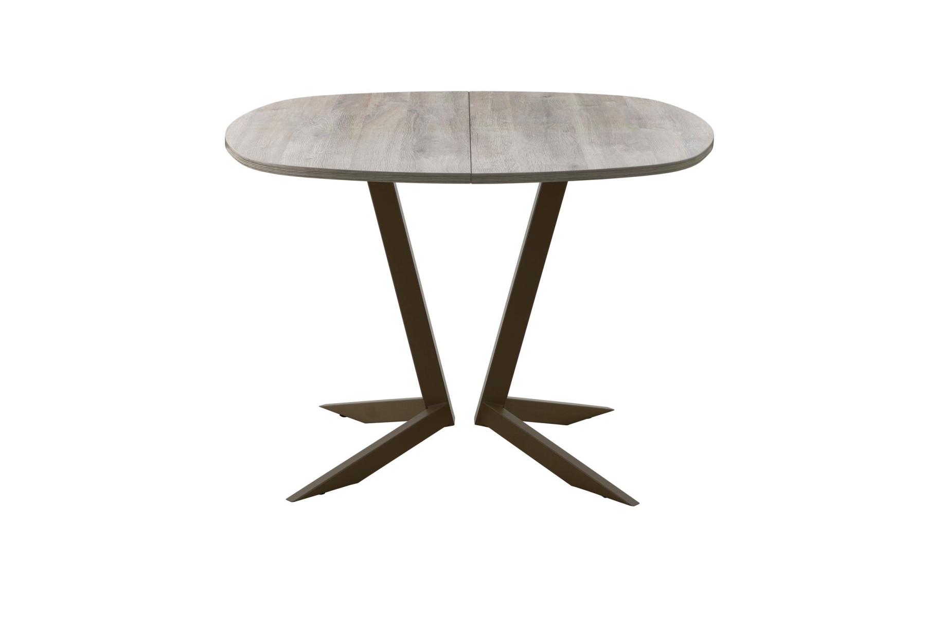 Обеденный стол AMC Elite (серии SLIM) / E19(900) D7 (коричневый/Дуб Уайт-Ривер песочно-бежевый)