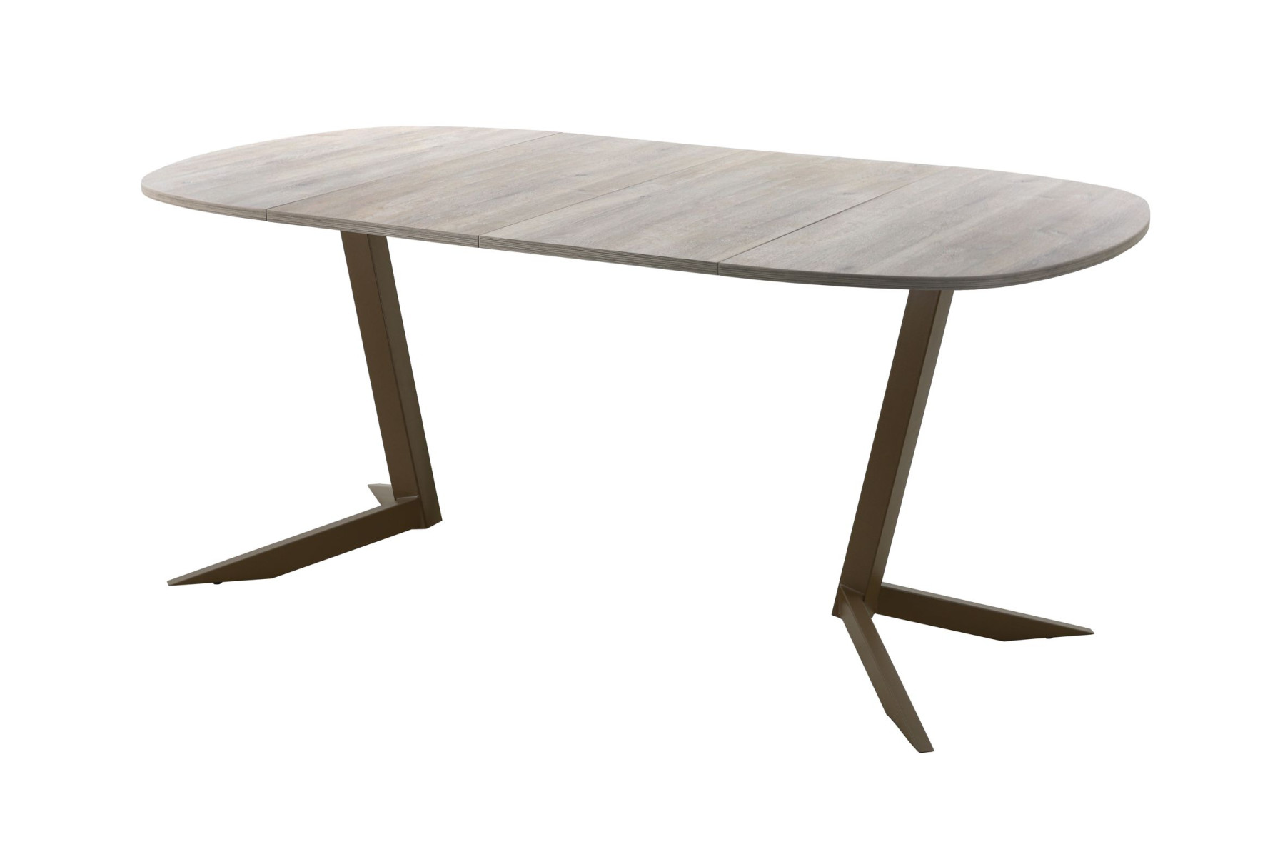 Обеденный стол AMC Elite (серии SLIM) / E19(900) D7 (коричневый/Дуб Уайт-Ривер песочно-бежевый)