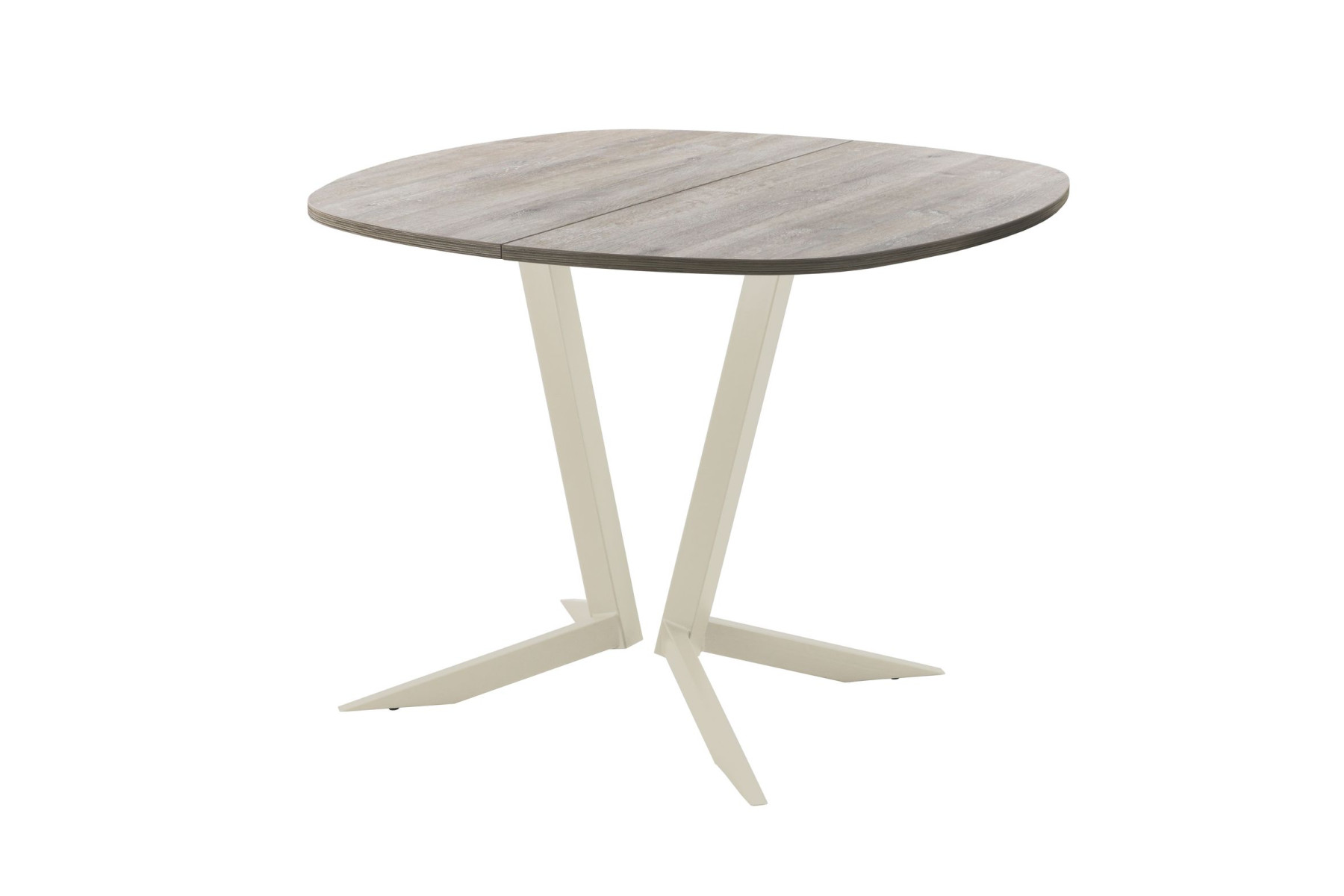 Обеденный стол AMC Elite (серии SLIM) / E19(900) D7 (бежевый/Дуб Уайт-Ривер песочно-бежевый)