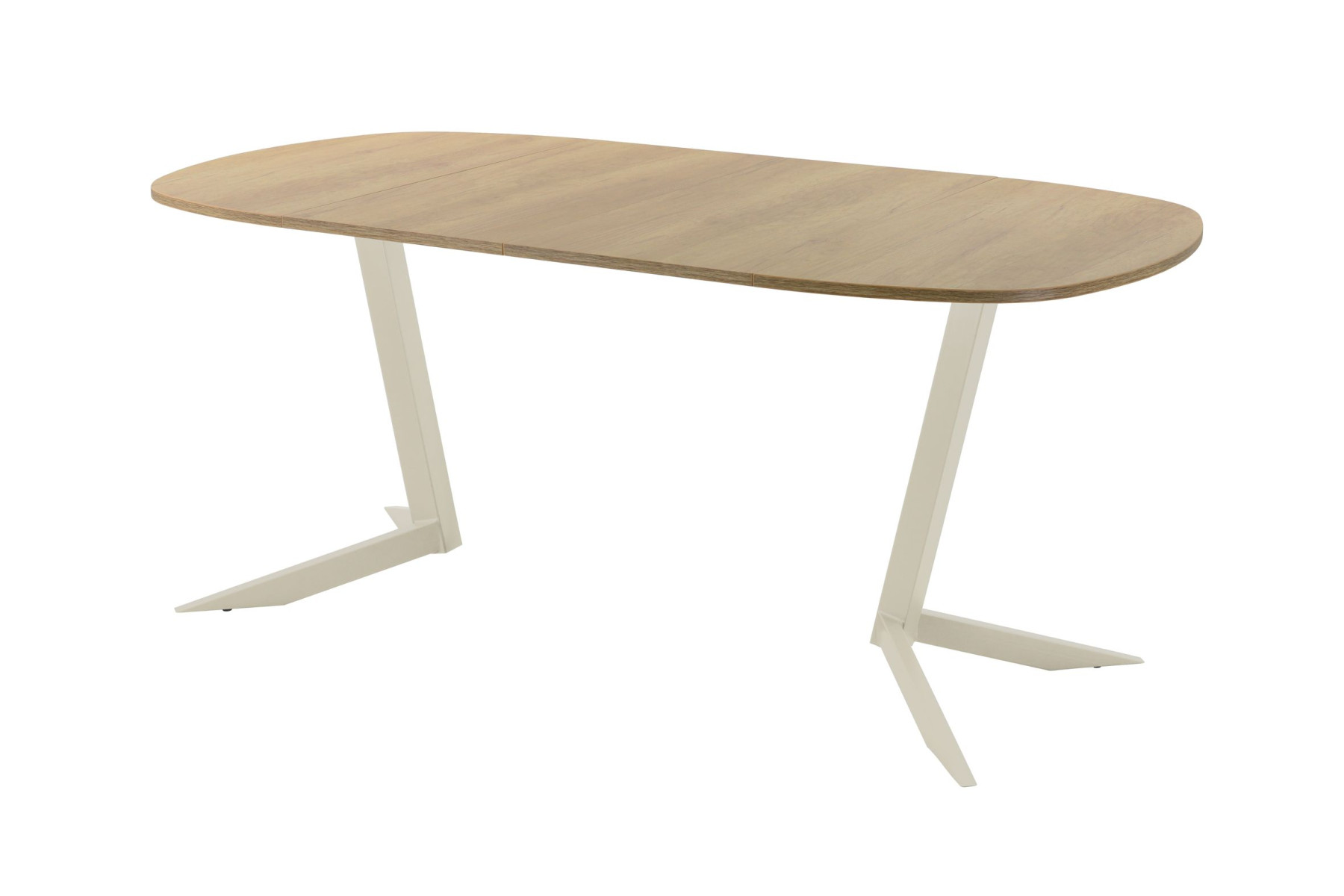 Обеденный стол AMC Elite (серии SLIM) / E19(900) D7 (бежевый/Дуб Небраска Натуральный)