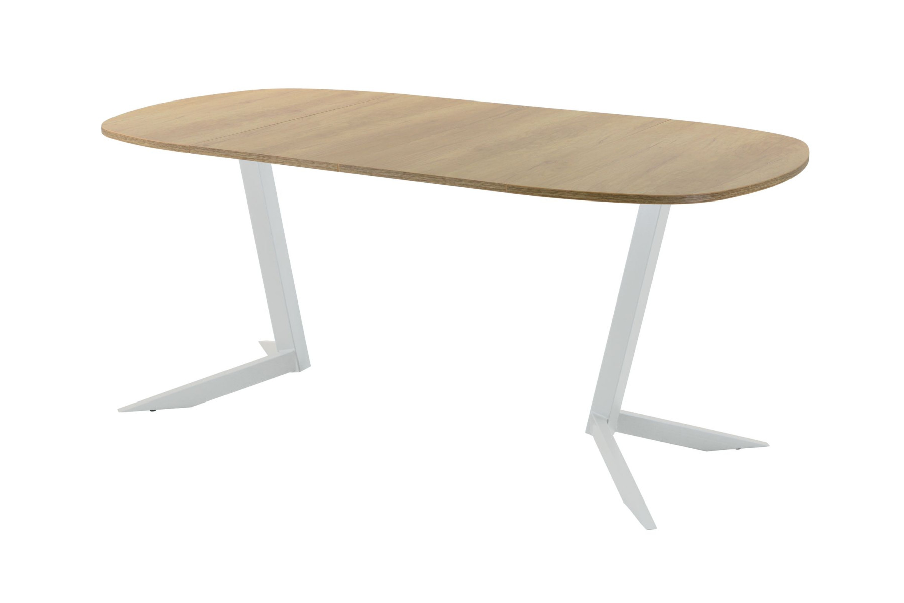 Обеденный стол AMC Elite (серии SLIM) / E19(900) D7 (серебро/Дуб Небраска Натуральный)