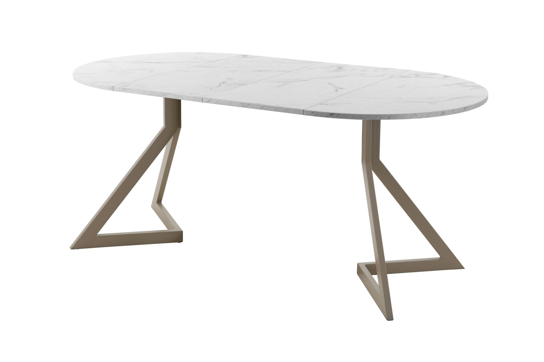 Обеденный стол AMC Elite (серии SLIM) / E20(900) D1 (капучино/Мрамор Кристалл)