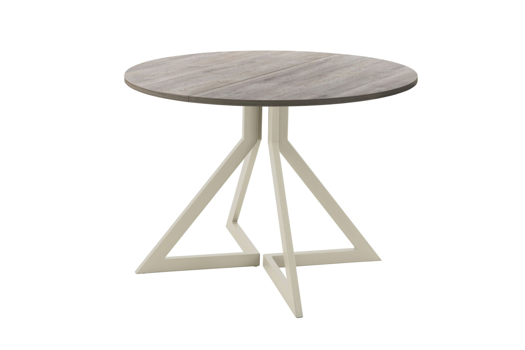 Обеденный стол AMC Elite (серии SLIM) / E20(900) D1 (бежевый/Дуб Уайт-Ривер песочно-бежевый)