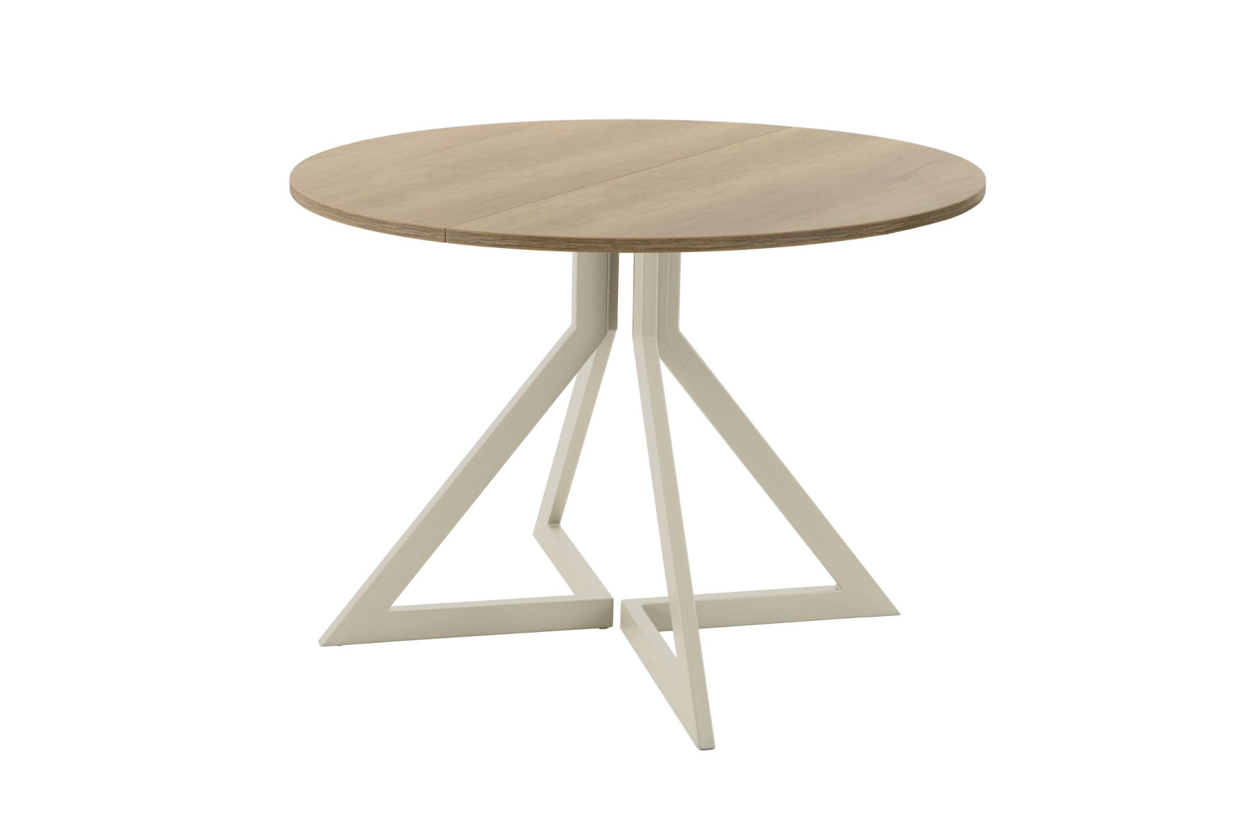 Обеденный стол AMC Elite (серии SLIM) / E20(900) D1 (бежевый/Дуб Небраска Натуральный)