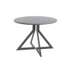 Обеденный стол AMC Elite (серии SLIM) / E20(900) D1 (графит/Бетон Чикаго светло-серый)