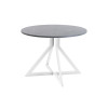 Обеденный стол AMC Elite (серии SLIM) / E20(800) D1 (белый/Бетон Чикаго светло-серый)
