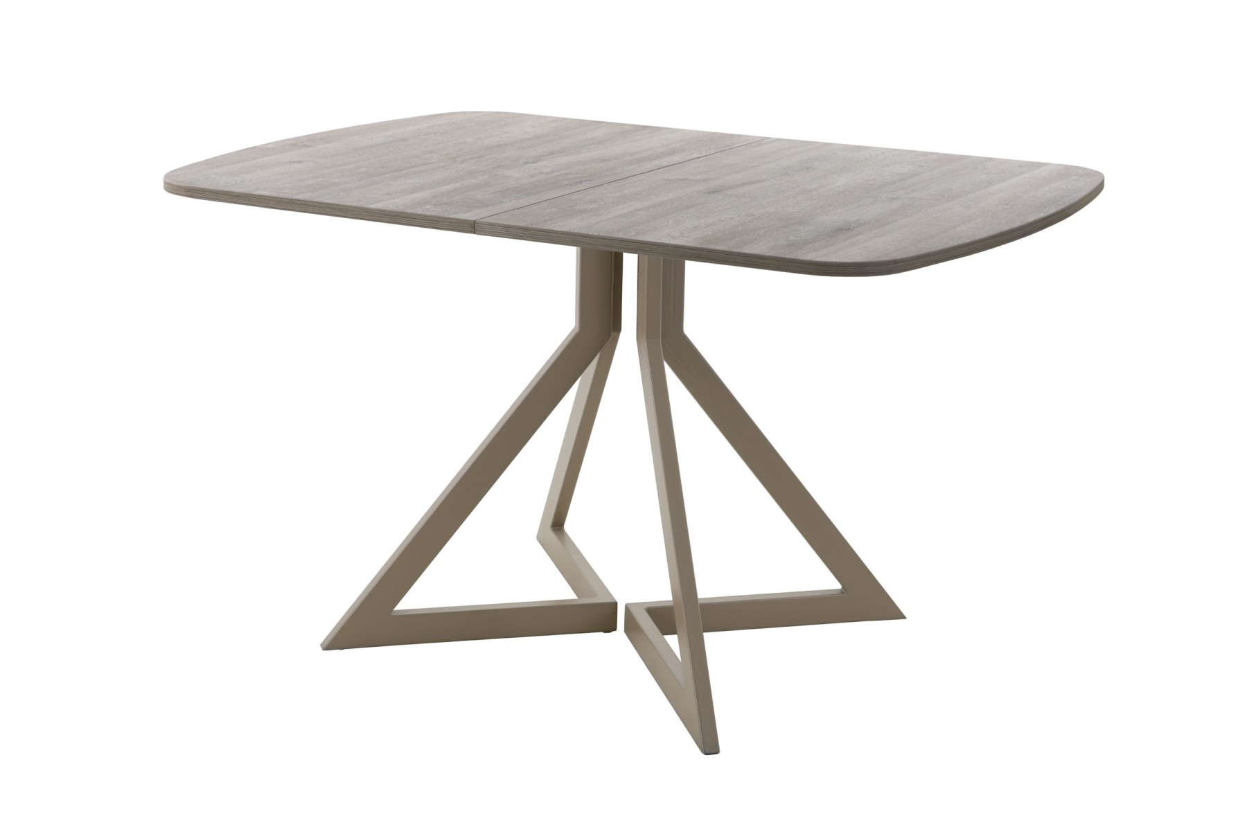 Обеденный стол AMC Elite (серии SLIM) / E20(1100) D2 (капучино/Дуб Уайт-Ривер песочно-бежевый)