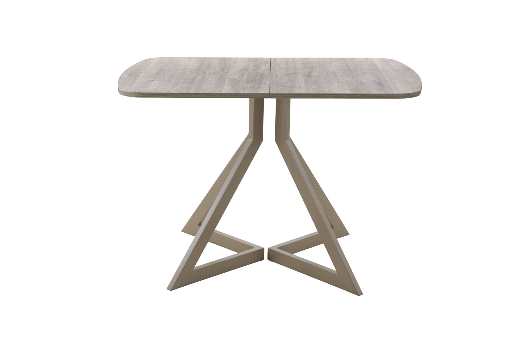 Обеденный стол AMC Elite (серии SLIM) / E20(1100) D2 (капучино/Дуб Уайт-Ривер песочно-бежевый)