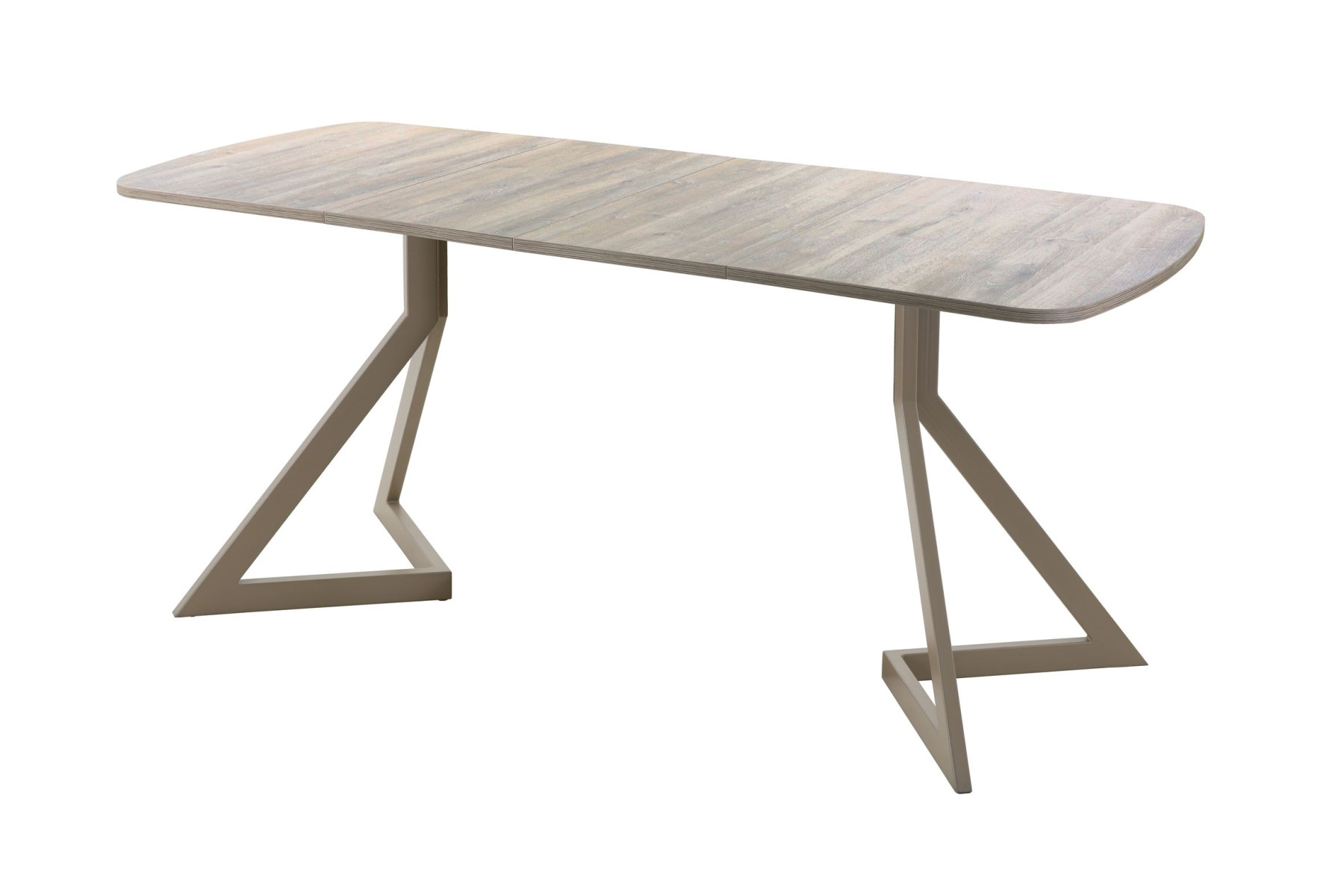 Обеденный стол AMC Elite (серии SLIM) / E20(1100) D2 (капучино/Дуб Уайт-Ривер песочно-бежевый)