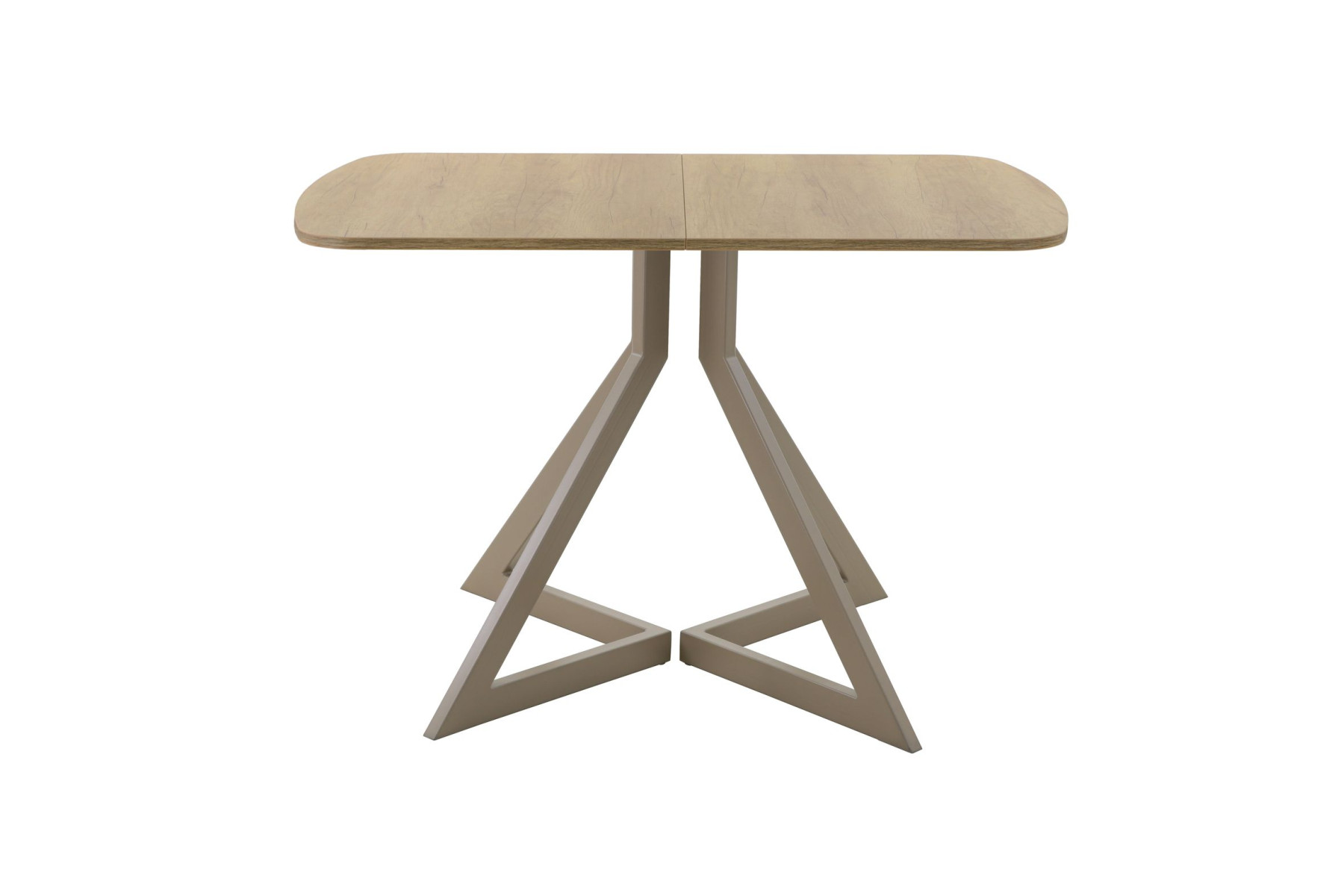 Обеденный стол AMC Elite (серии SLIM) / E20(1100) D2 (капучино/Дуб Небраска Натуральный)