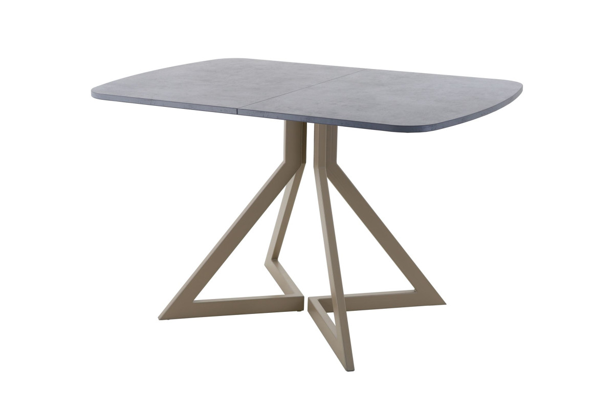Обеденный стол AMC Elite (серии SLIM) / E20(1100) D2 (капучино/Бетон Чикаго светло-серый)