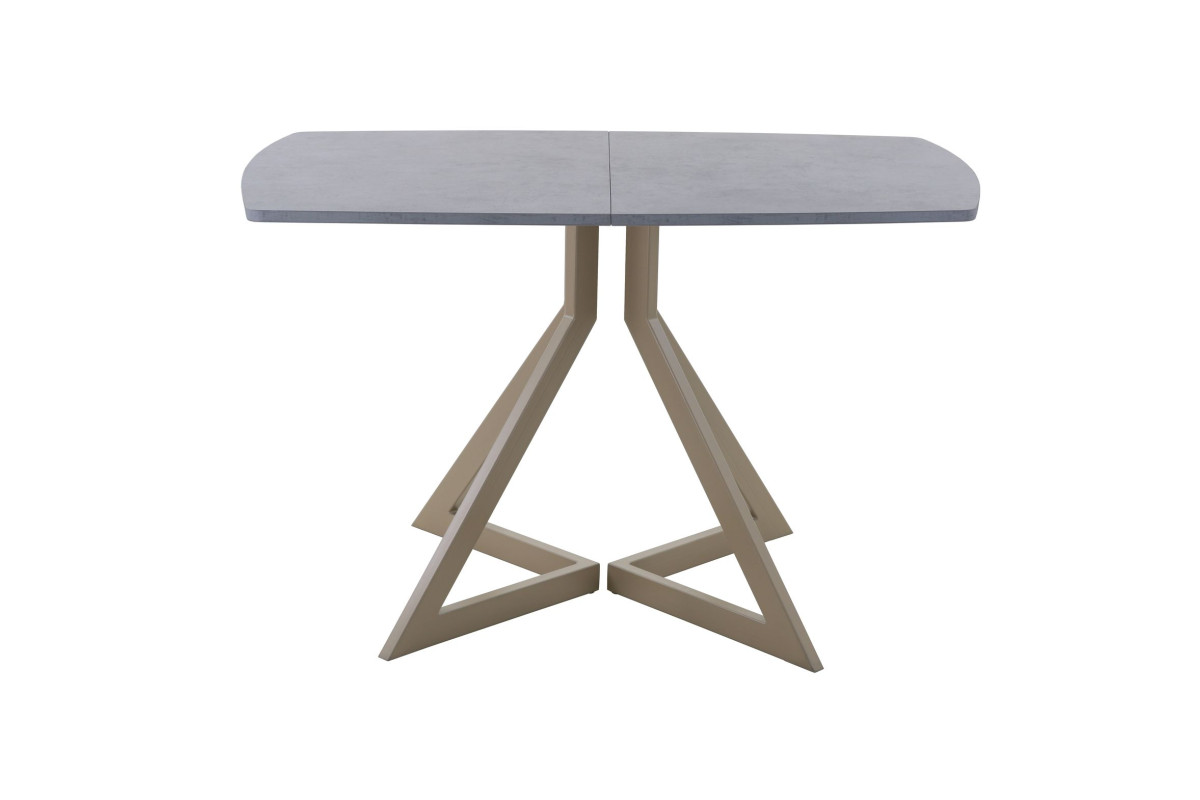Обеденный стол AMC Elite (серии SLIM) / E20(1100) D2 (капучино/Бетон Чикаго светло-серый)