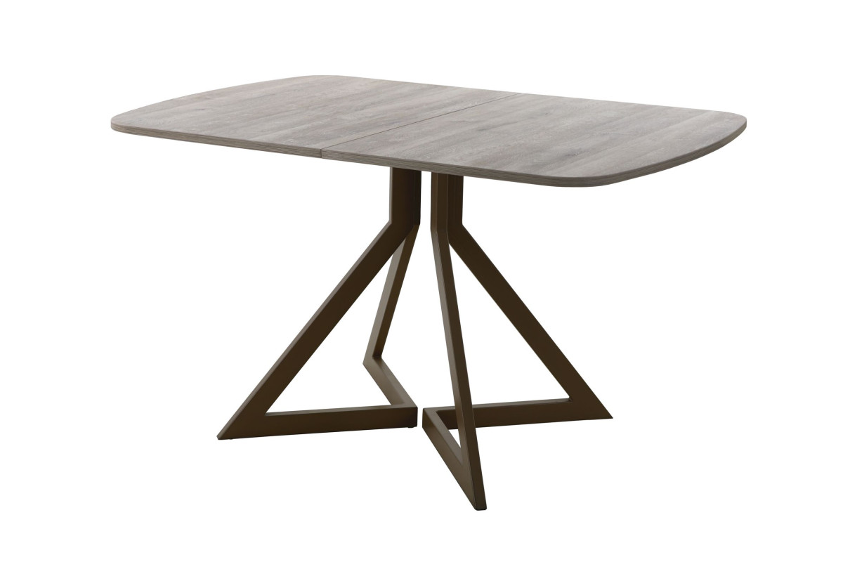 Обеденный стол AMC Elite (серии SLIM) / E20(1100) D2 (коричневый/Дуб Уайт-Ривер песочно-бежевый)