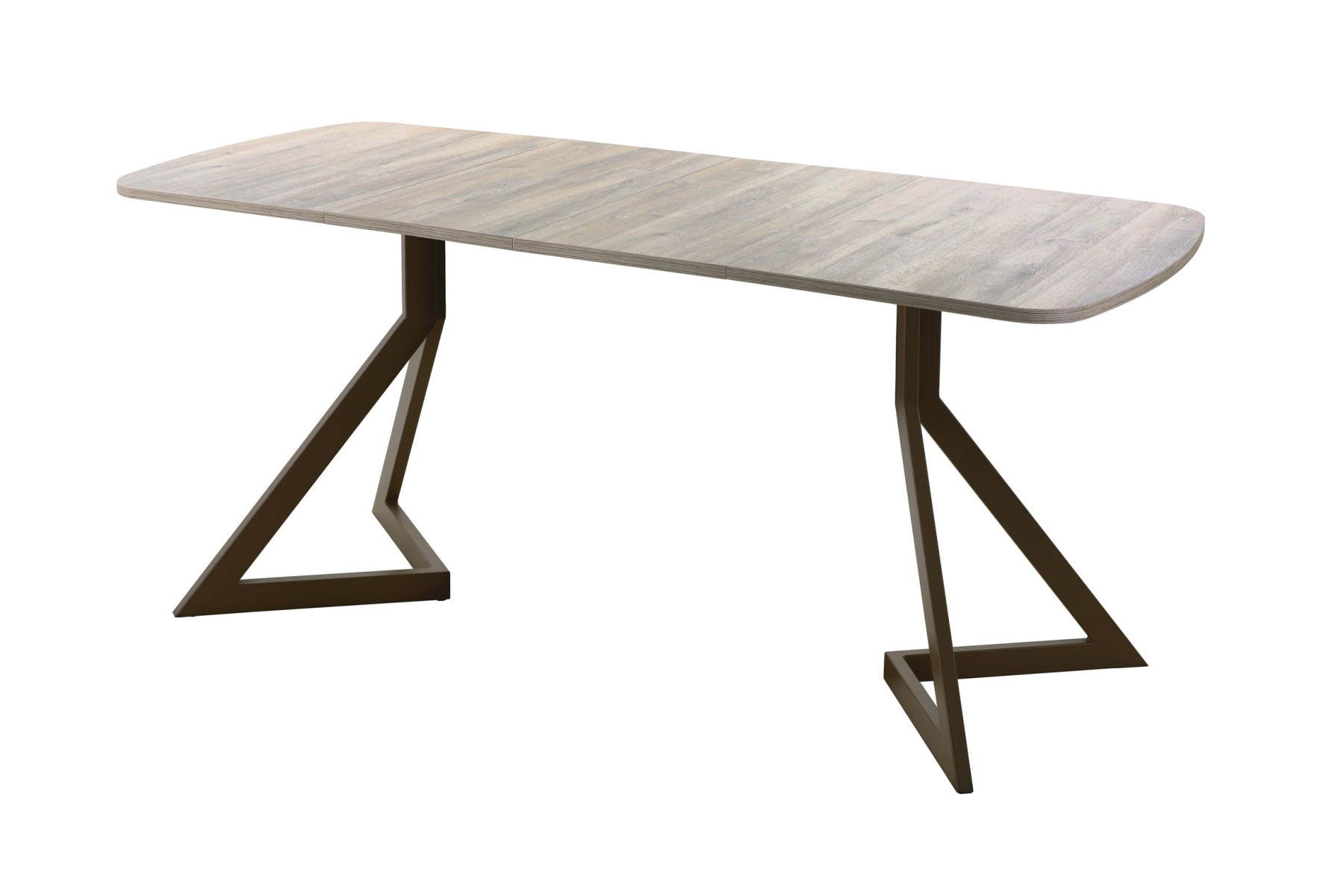 Обеденный стол AMC Elite (серии SLIM) / E20(1100) D2 (коричневый/Дуб Уайт-Ривер песочно-бежевый)