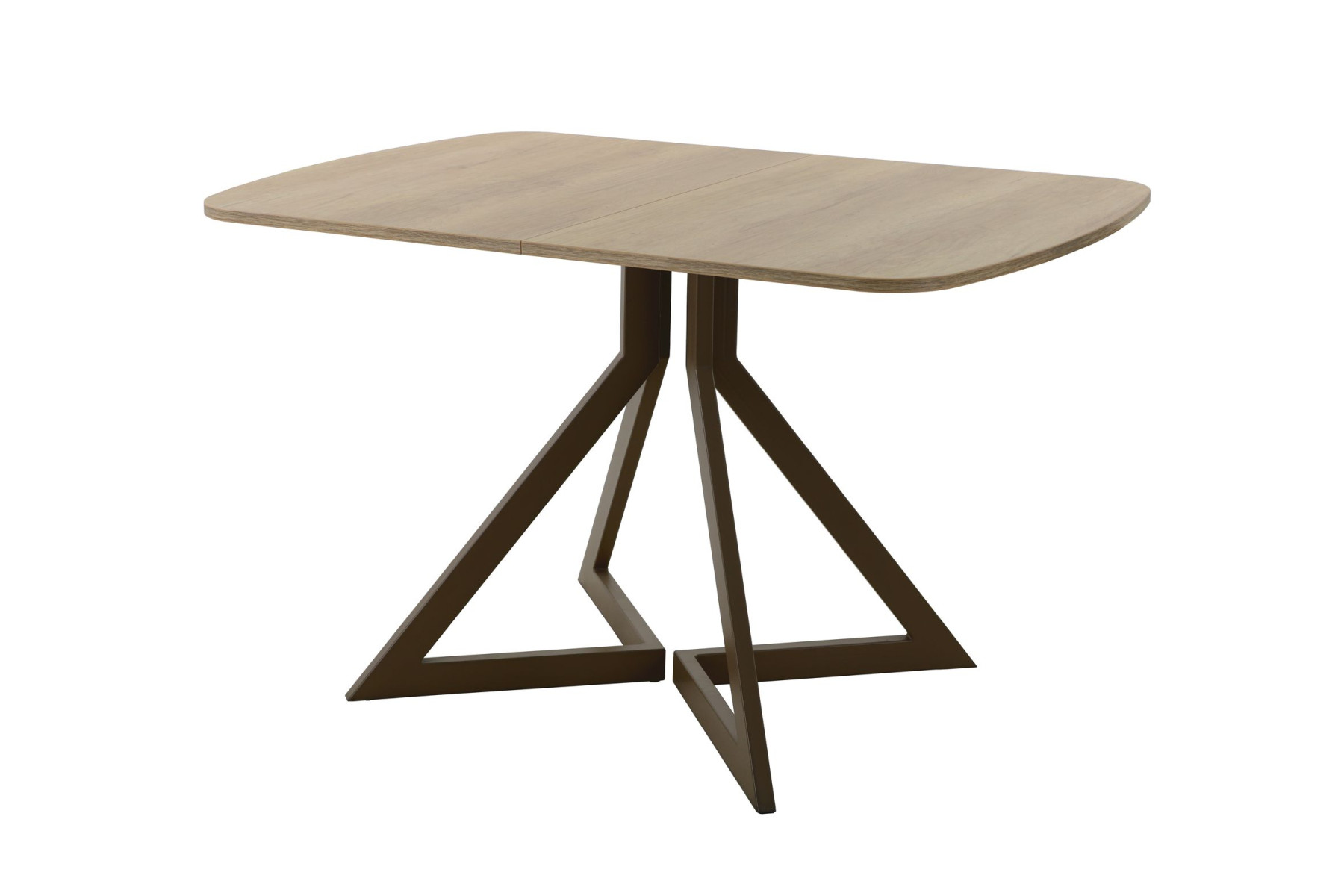 Обеденный стол AMC Elite (серии SLIM) / E20(1100) D2 (коричневый/Дуб Небраска Натуральный)