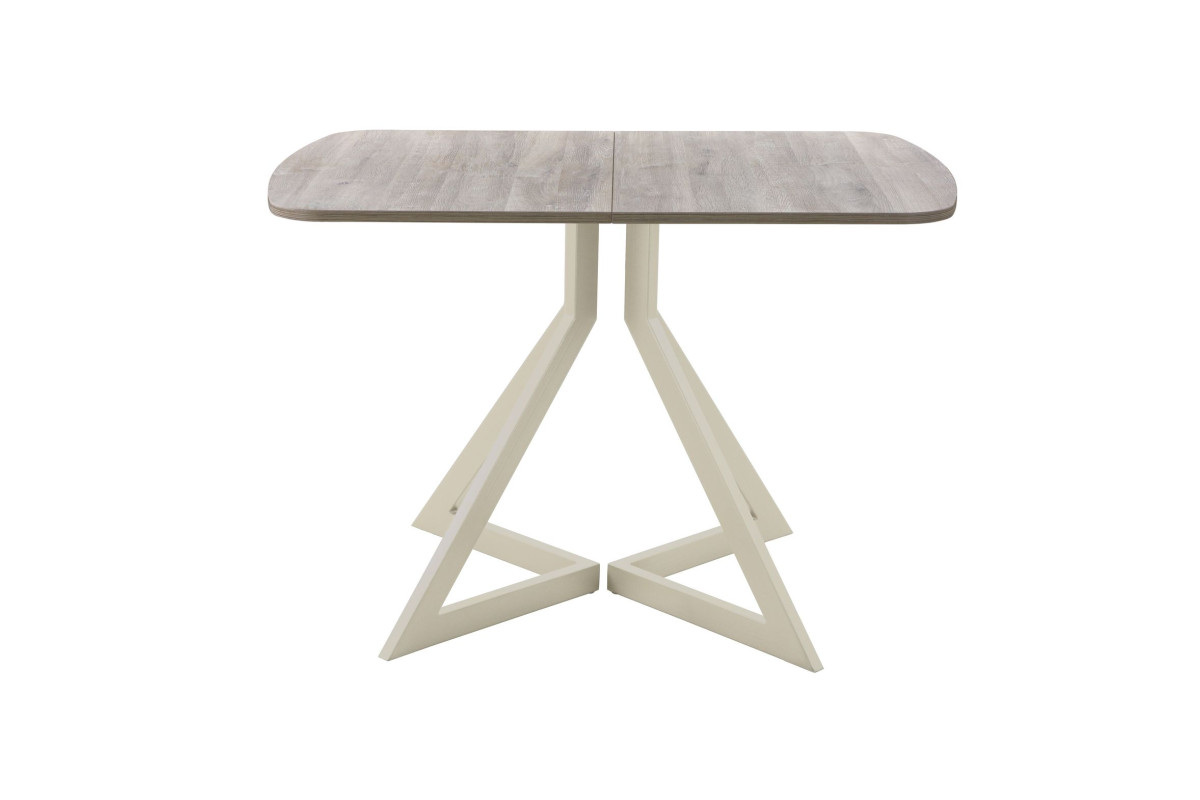 Обеденный стол AMC Elite (серии SLIM) / E20(1200) D2 (бежевый/Дуб Уайт-Ривер песочно-бежевый)