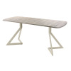 Обеденный стол AMC Elite (серии SLIM) / E20(1200) D2 (бежевый/Дуб Уайт-Ривер песочно-бежевый)