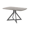 Обеденный стол AMC Elite (серии SLIM) / E20(1200) D2 (графит/Дуб Уайт-Ривер песочно-бежевый)
