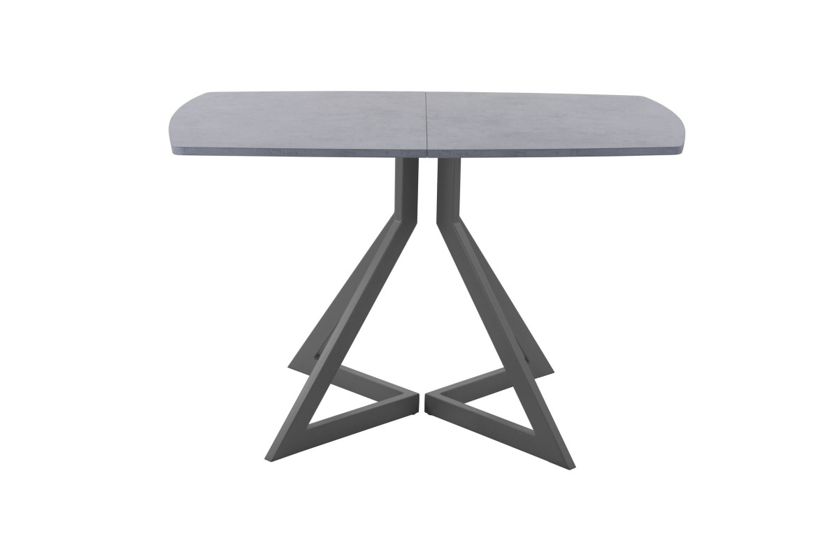 Обеденный стол AMC Elite (серии SLIM) / E20(1200) D2 (графит/Бетон Чикаго светло-серый)