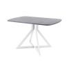 Обеденный стол AMC Elite (серии SLIM) / E20(1200) D2 (белый/Бетон Чикаго светло-серый)